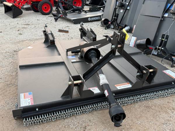 Iron craft heavy duty 7’ cutter with chains, 2 wheels 100HP gearbox fi 1