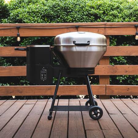 Bull’s-eye pellet grill 1