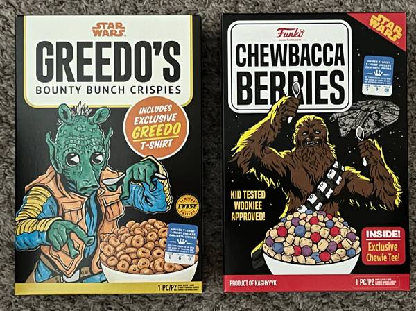 Star Wars Parody Empty New Cereal Boxes 1