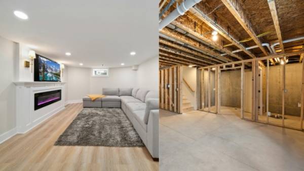 Basement finishing 1