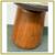 Mid 20th Century Upholstered Teak Stools, Pair 3 thumbnail