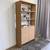 Crate&Barrel Solid Oak Bookcase Cabinet (retail $1279) - FREE DELIVERY 2 thumbnail
