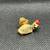 Vintage Shriner's Klitzner Gold-Tone Turtle Lapel Pin With Red Hat Green Rhinest 1 thumbnail