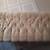 VTG Arm-Bench- Tufted Beige Velvet Seat, Solid Wood, Antique Finish 4 thumbnail