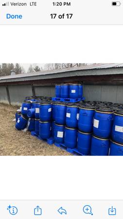 15 gallon barrels with removable lids and handles 1