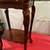 End Table- 2 Tier, Rose Marble Top, Solid Wood, Mahogany Stained- $95 FIRM 5 thumbnail
