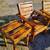 6 pc Outdoor Patio Set. Heavy Duty Set Burned 4 thumbnail