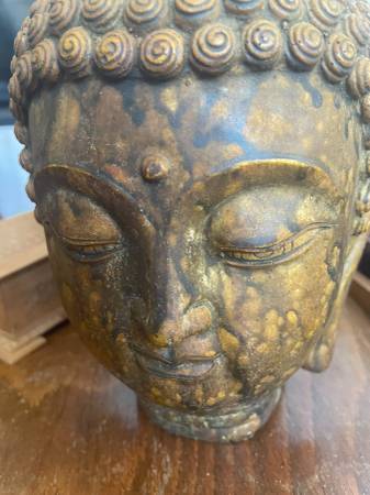 Buddha Head Sculpture – Zen / Yoga / Home Decor 1