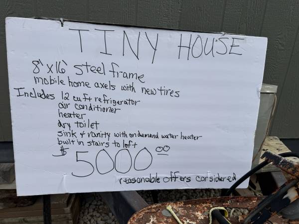 TINY HOUSE FOR SALE 1