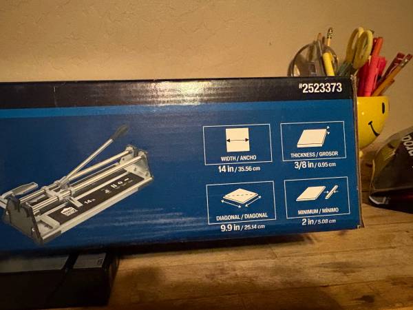 Project Source 14-in Ceramic Tile Cutter 1