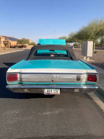 1967 Dodge Dart GT Convertible  V8 - $12,950 (Casa Grande)63470597717379122
