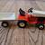 1972 Allis-Chalmers Lawn Tractor with Snow Blade & Cart 1 thumbnail