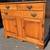 Beautiful Vintage Solid Hard Rock Maple Credenza Sideboard Buffet 1 thumbnail