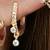 Maria Tash Diamond Eternity Double Dangle Hoop Earring 5 thumbnail