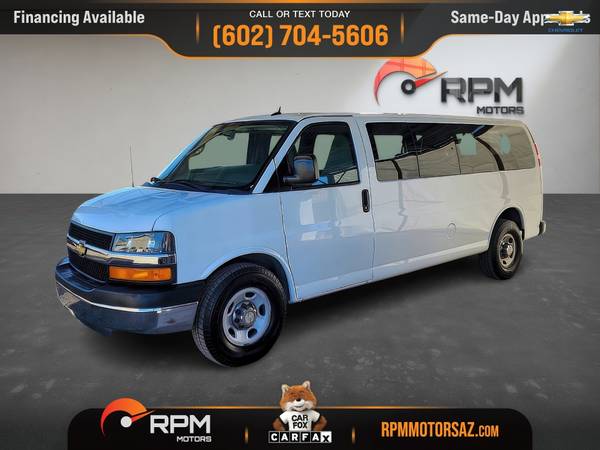 2013 Chevrolet Chevy Express Passenger 3500 155 ¡POR SOLO $194/mes! - $10,900 (507 N 32nd Street, Phoenix, AZ 85008)63470780102273122
