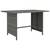 vidaXL Garden Lounge Set Grey PE rattan Eight-piece Removable Covers.! 5 thumbnail