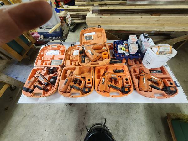 Paslode cordless nail guns 1
