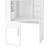 IKEA MICKE Corner Desk Workstation - White 3 thumbnail