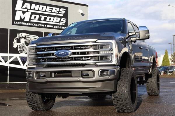 2024 Ford F-350 Platinum  LIFTED DIESEL TRUCK 4X4 LOADED  1