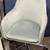 Anita Velvet Heather Grey Cushioned Office Chair 3 thumbnail
