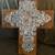 Wooden / Silver Hanging Cross 1 thumbnail