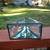 Vintage Triangle Shaped Clear Glass and Mirror Trinket or Jewelry Box 10 thumbnail