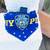 NEW*👉🏻NYPD S to M size Dog Pet Bandana Collar Snap Closure 12"-17" 10 thumbnail