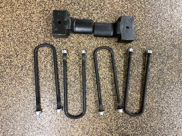 2026 Ford F‑250 Super Duty OEM Leaf Spring Axle U‑Bolt Kit & Bump Stop 1