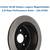 New Brake Rotors and Brake Pads and Hub Unit Bearing Assembly 4 thumbnail
