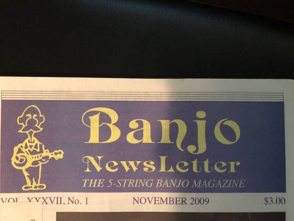 Banjo Newsletter Issues 1