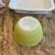 Pyrex Vintage blue cornflower baking dish and yellow nesting bowl 1 thumbnail