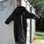 Black Leather Trench Style Coat 8 thumbnail