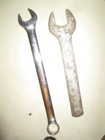 two large wrenches 1