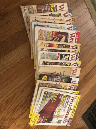 Woodsmith magazine 2012 to 2015 1