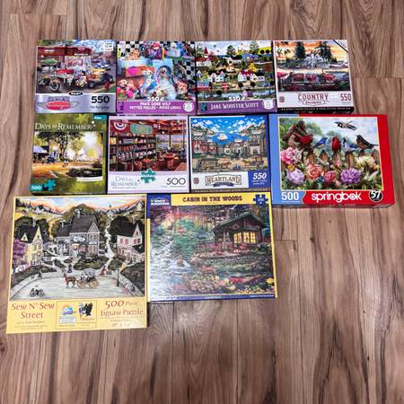 500 Piece Puzzles 1