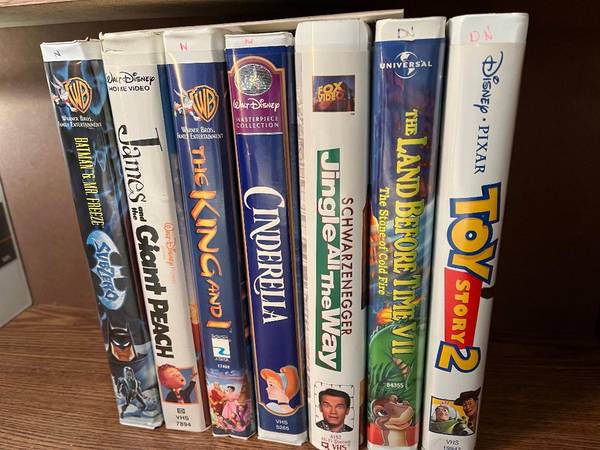 Movies - VHS Video tapes ($3 each) 1