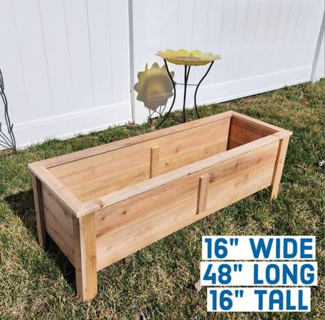 Cedar Planter Box 1
