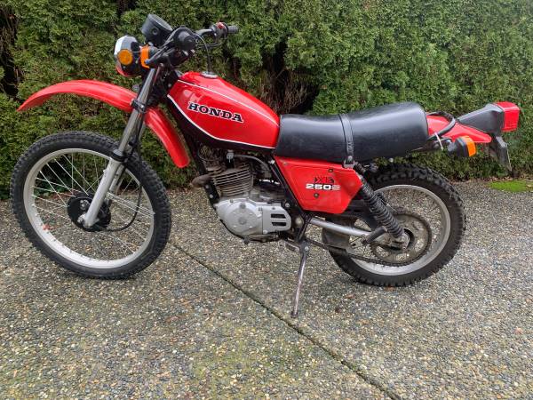 1981 Honda XL 250 S 1