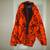 3XL Orange and Black Camo Hunting Jacket 2 thumbnail