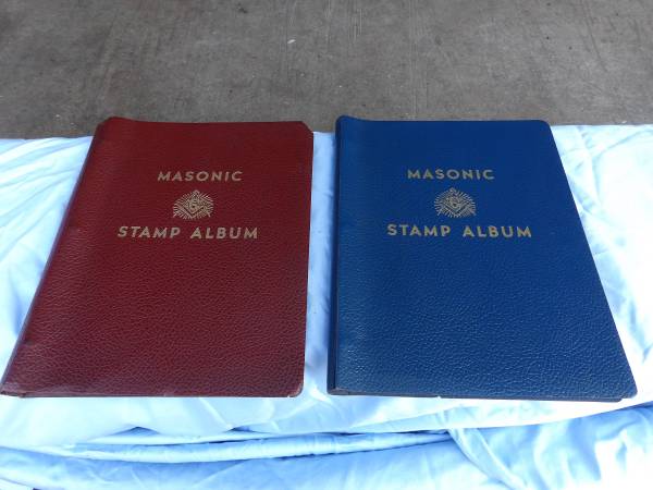 Masonic Stamp Albums 1