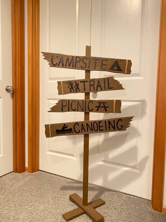 Decorative Trail Marker Sign 1