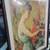 Framed Vintage Art Print - Girl with Flowers by Guily Joffrin 7 thumbnail