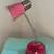 PINK DESK LAMP W ORGANIZER~19”TALL~FLEXABLE NECK 4 thumbnail
