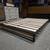 Brown Rustic / Black Metal Full Size Platform Bed Frame 8 thumbnail