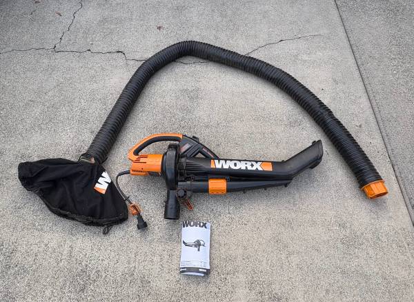 Just in time for leaf season: Worx blower/vac 1