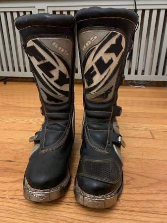 Botas de motocross enduro para motocicleta de aventura, talla 9 - $90 (Alexandria)63470819302147121