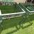 verdigris cast metal tables thick glass top beveled edge outdoor 1 thumbnail