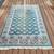 Handmade Jadar Bokhara Rug, 57" x 90" 4 thumbnail
