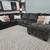 Dark Gray U-Shaped Sectional Couch with 🚛 FAST SAME DAY DELIVERY! 🚚 12 thumbnail