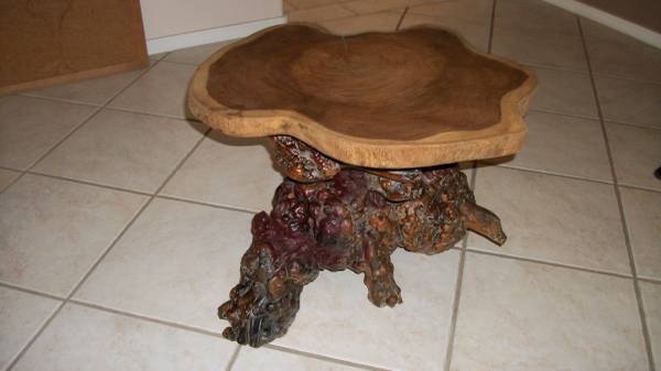 MESQUITE TABLE LIVE EDGE 1